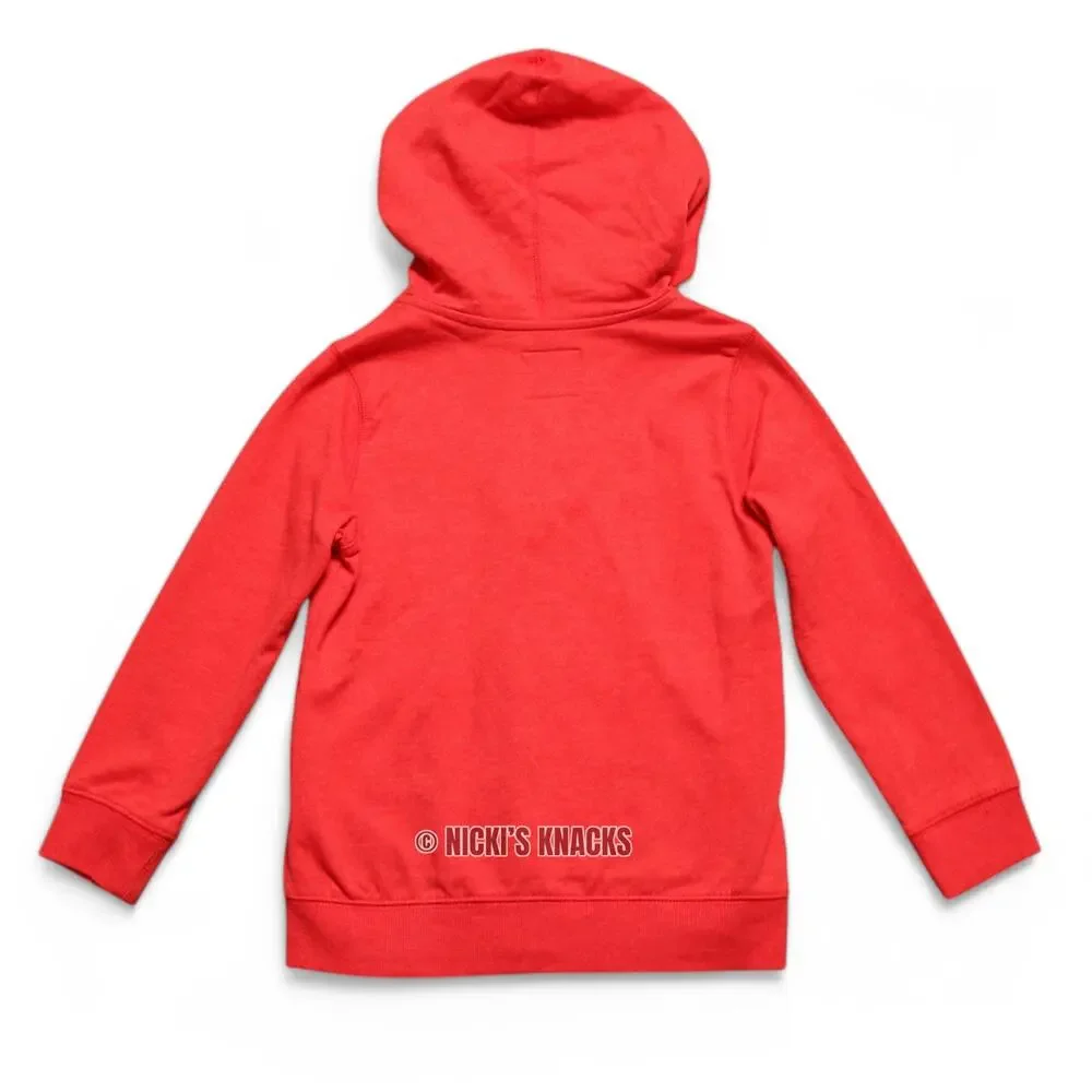 4/$20 - Oshkosh Bgosh Boys Red Fleece Full Zip Sweatshirt Hoodie Size 7